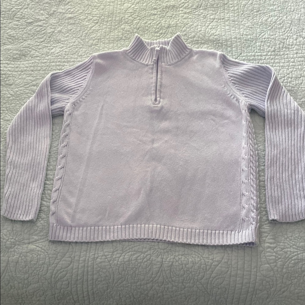 St. John's Bay Blue Cowl Neck Sweater Medium Weight